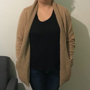 Light brown/tan cardigan